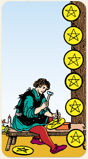 Eight of Pentacles