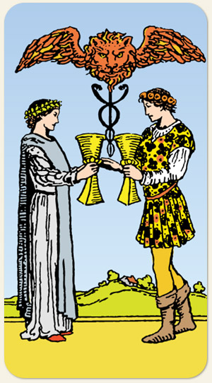 Two of Cups