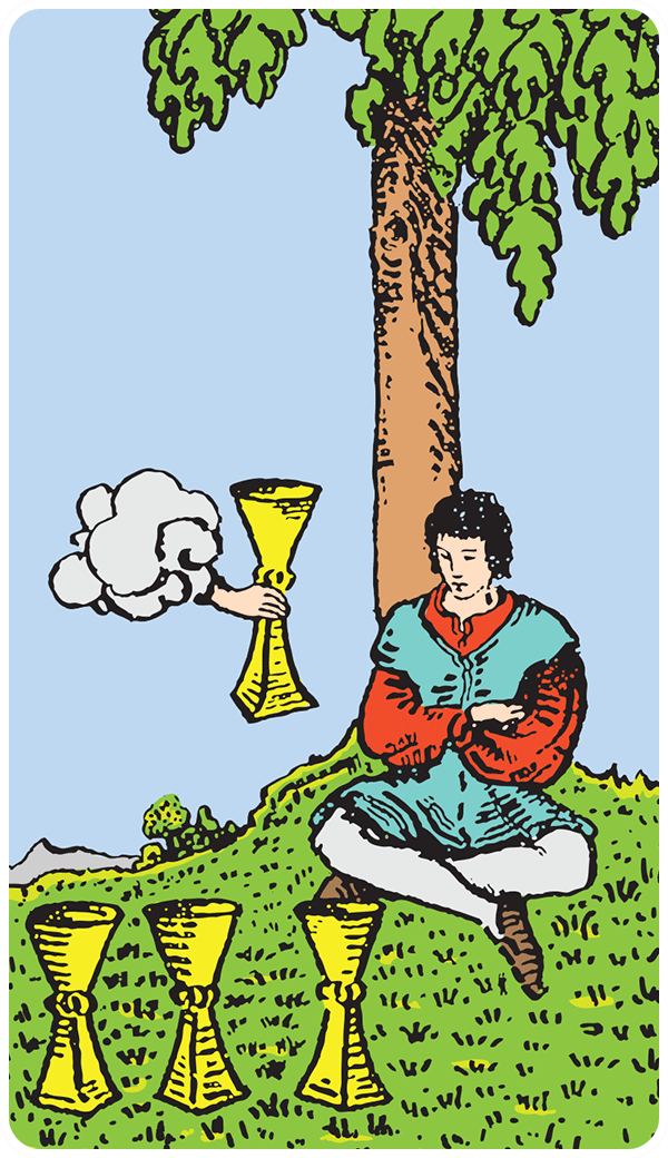 Four of Cups Tarot Card