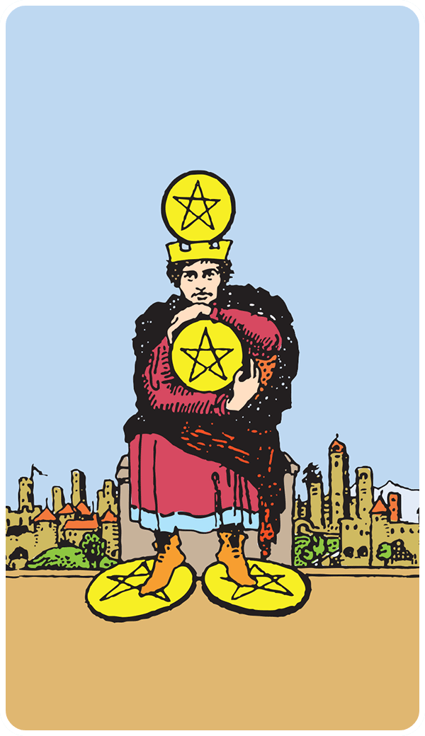 Four of Pentacles Tarot Card