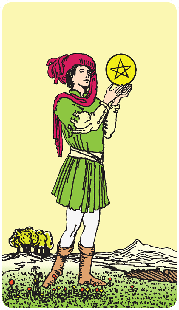 Page of Pentacles Tarot Card