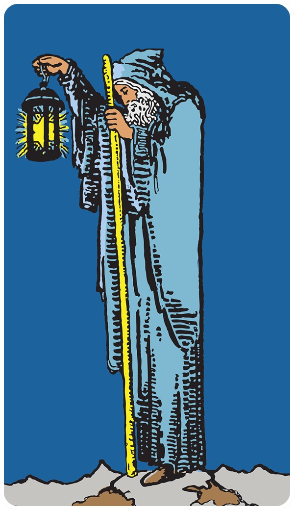 The Hermit Tarot Card