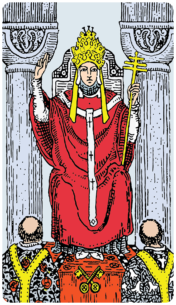 The Hierophant Tarot Card