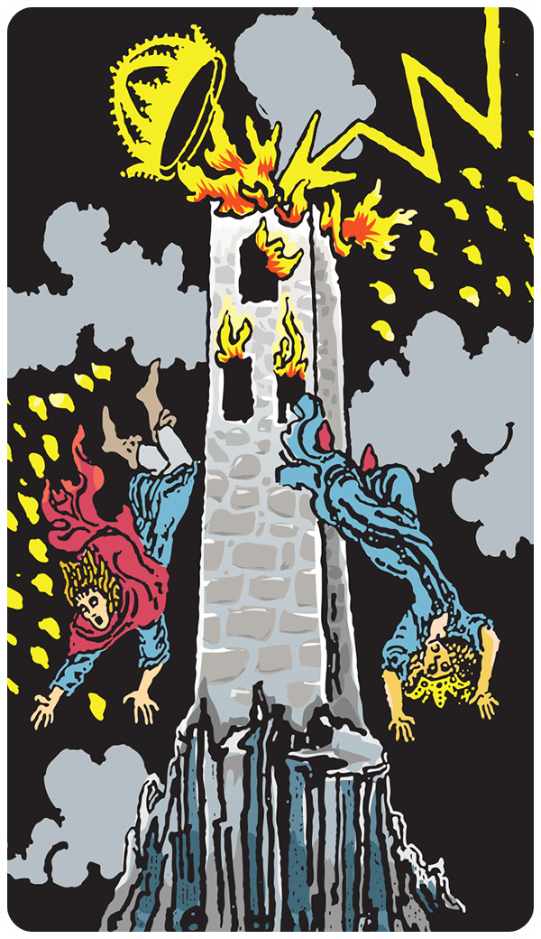 The Tower Tarot Card