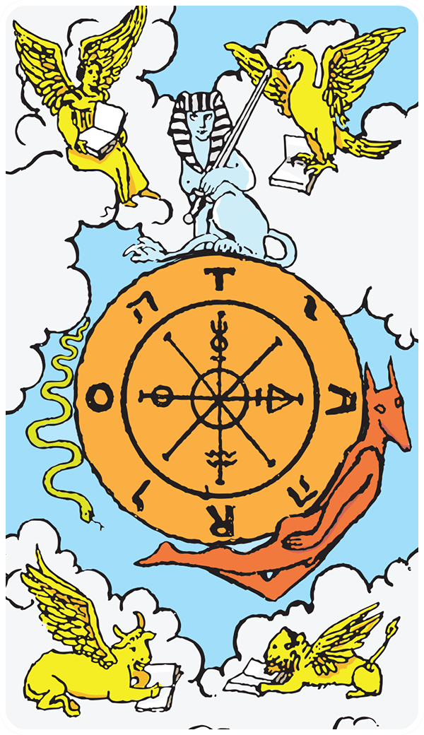 The Wheel of Fortune Tarot Card